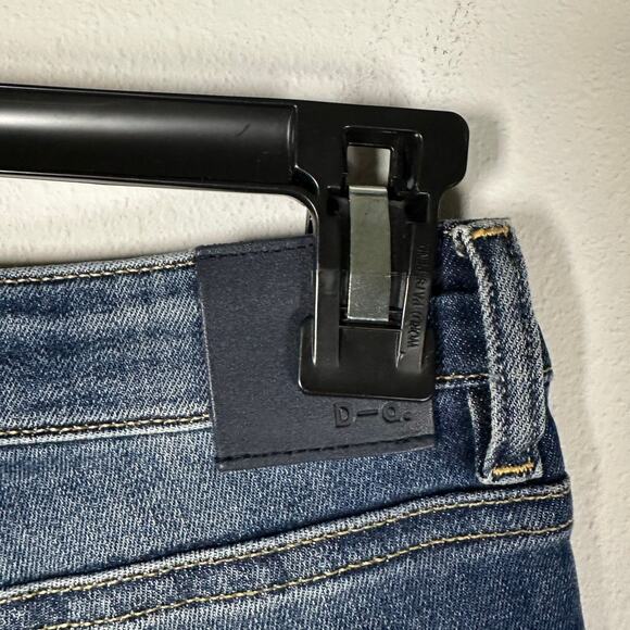 Dish Denim The Straight & Narrow Cotton Blend High Rise Skinny Jeans Women's 29 - Picture 5 of 8